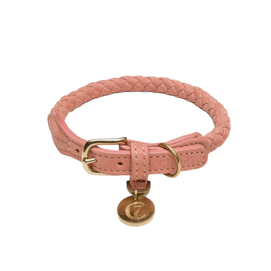 Dog collar Ravello Peach / light pink