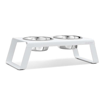 Bowl stand Desco powder-coated in Nordic design in white