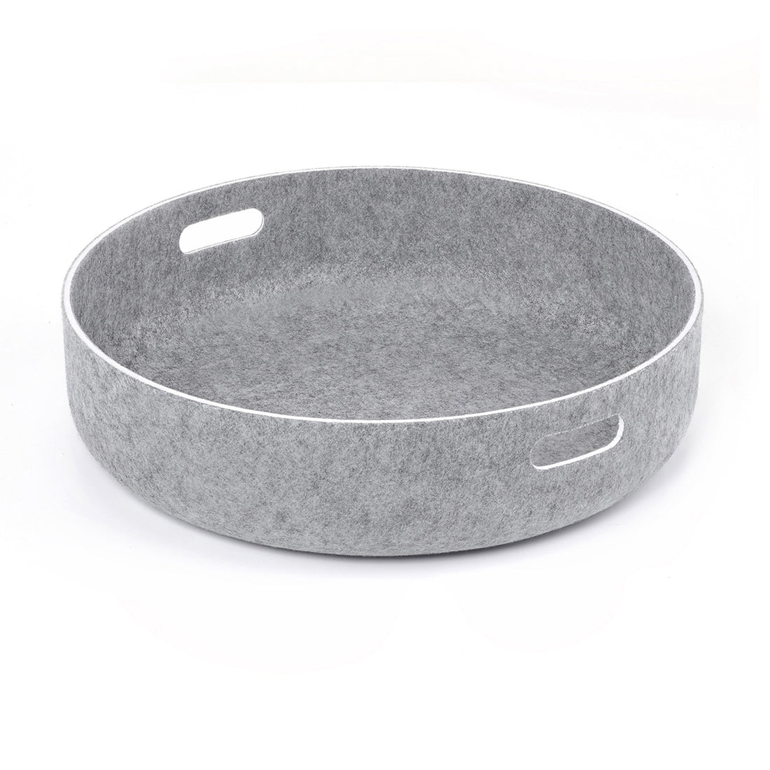 Toy basket Cesto felt concrete