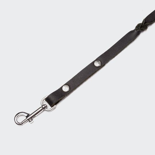 Dog leash Riverlino with hand strap Black