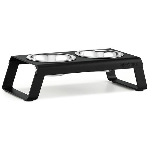 Bowl stand Desco powder-coated in Nordic design in black