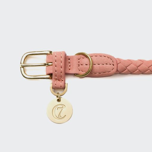 Dog collar Ravello Peach / light pink